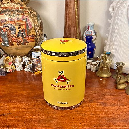 Caixa umidificadora de charutos cubanos Habana, Montecristo.