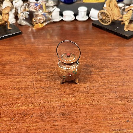 Mini Caldeira em madeira