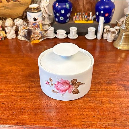 Açucareiro em porcelana Renner, Medaillon.