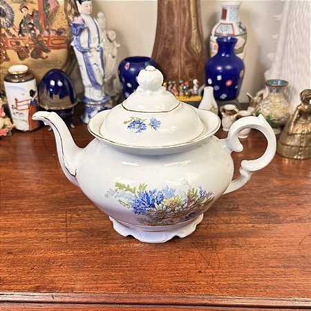 Bule de chá em porcelana Schmidt