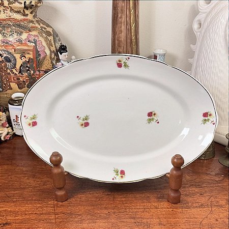 Travessa média em porcelana Real