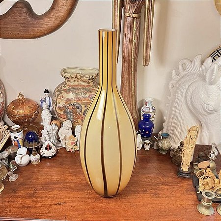 Vaso solifleur antigo em vidro