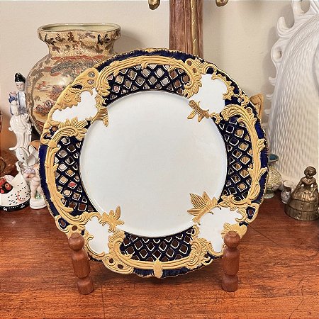Elegante prato ao estilo europeu