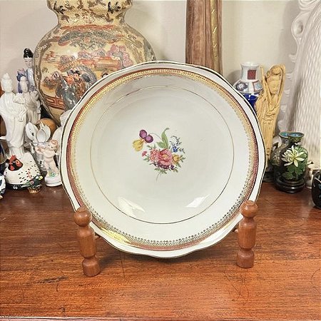 Tigela saladeira porcelana Steatita.