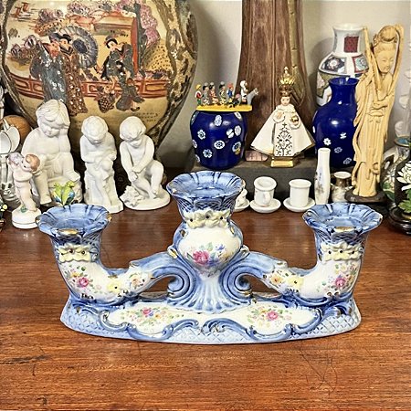 Candelabro em Porcelana Pedreira