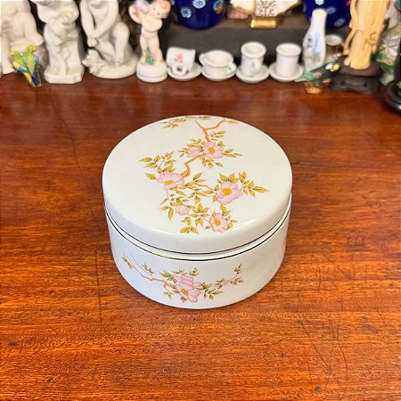 Caixinha “porta joias” em porcelana Schmidt