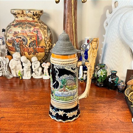 Rara caneca alemã Tankard.