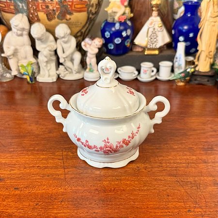 Açucareiro em antiga porcelana Real.