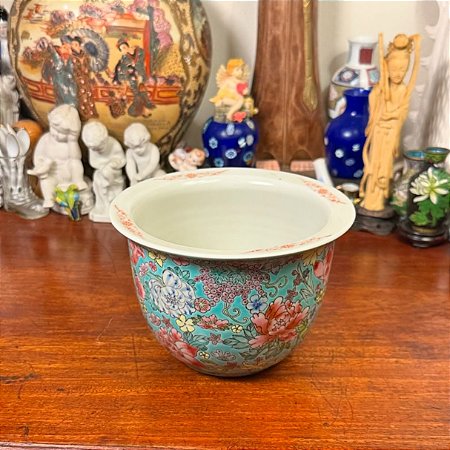 Cachepot em porcelana chinesa