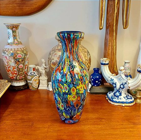 Vaso em murano.
