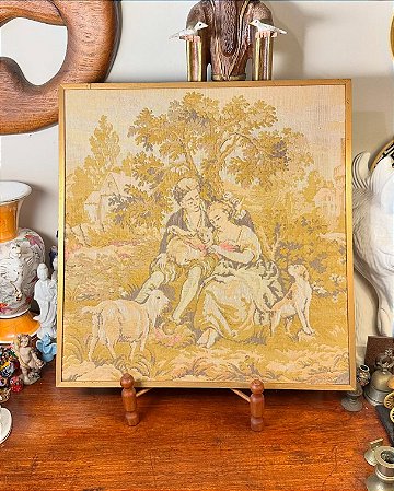 Antigo quadro em Gobelin.