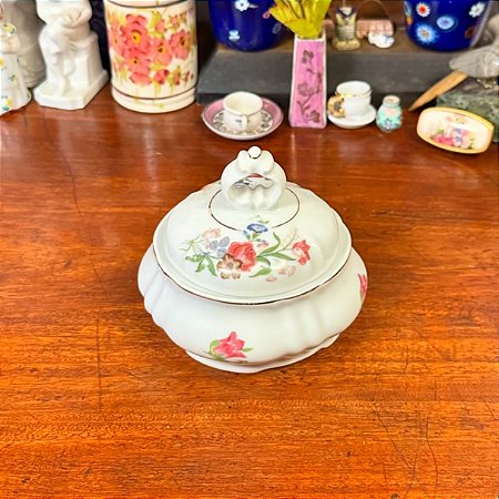 Açucareiro em antiga porcelana Real.