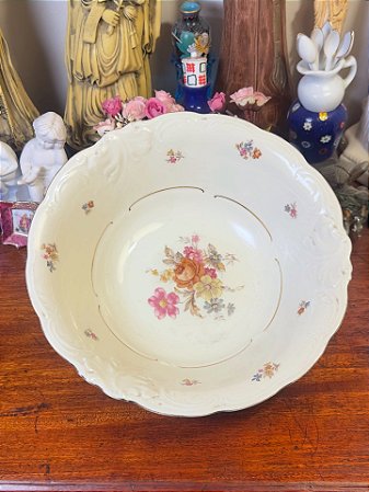 Saladeira em porcelana polonesa KPM.