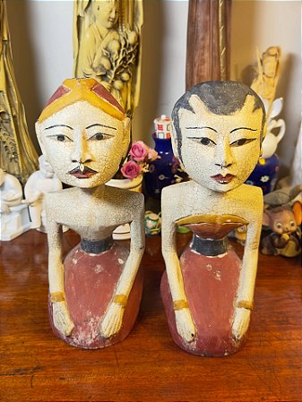Escultura javanesa Casal Loro Blonyo.
