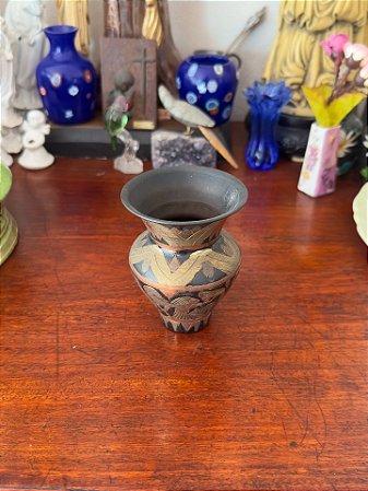 Mini Vaso em Latão.