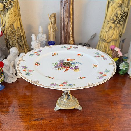 Prato de Doces Noritake Dresdoll, Japão.