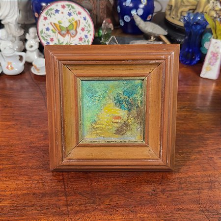 Pequeno quadro Paisagem.