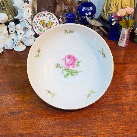 Tigela em Porcelana Alemã Fürstenberg.