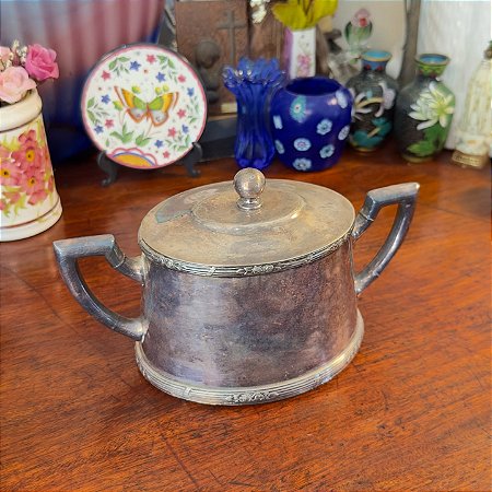 Açucareiro em Prata Wolff.