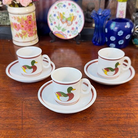 Conjunto de Xícaras de Cafezinho Dote.