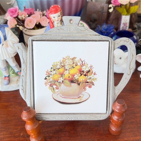 Quadrinho Descanso de Panela.