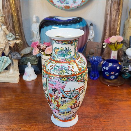 Vaso antigo chinês Família Rosa
