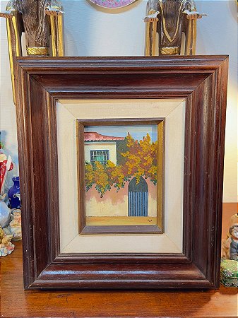 QUADRO ANTIGO ISOLDE WIRKNER 1989.