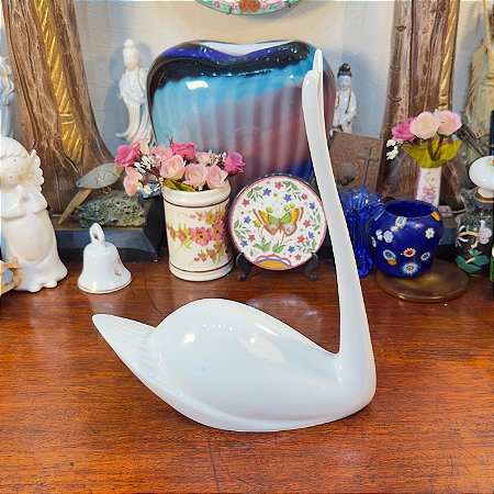 ANTIGO CISNE EM PORCELANA ROYAL DUX JAROSLAV JEŽEK