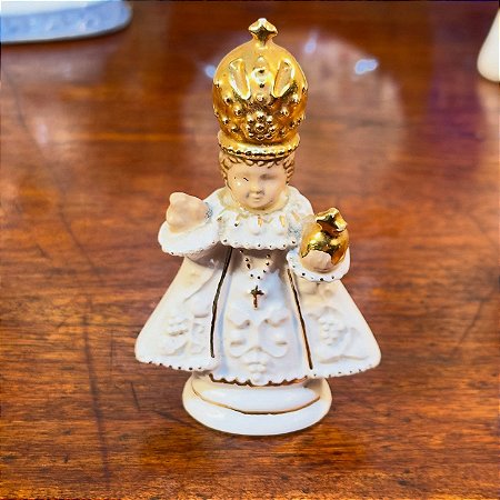 Menino Jesus de Praga Aureta Figural.