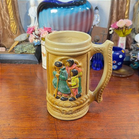 Caneca Cerâmica Argila Nova Friburgo - Anos 70/80