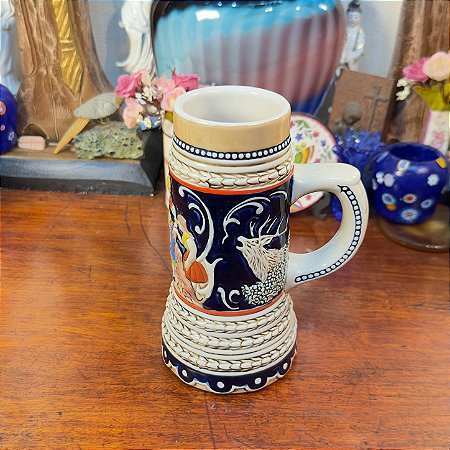 CANECA EM CERÂMICA CERAMARTE CAÇADOR