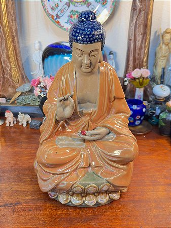 Buda Amitabha em Cerâmica Wanjiang.