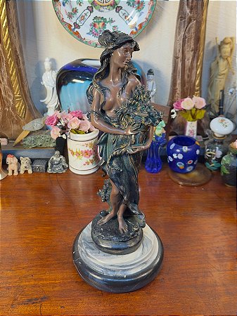Escultura Art Nouveau Feminina