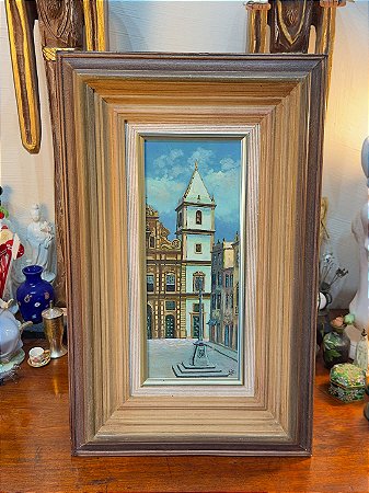 Quadro “Largo do Cruzeiro de São Francisco” – Salvador, Bahia (1984)