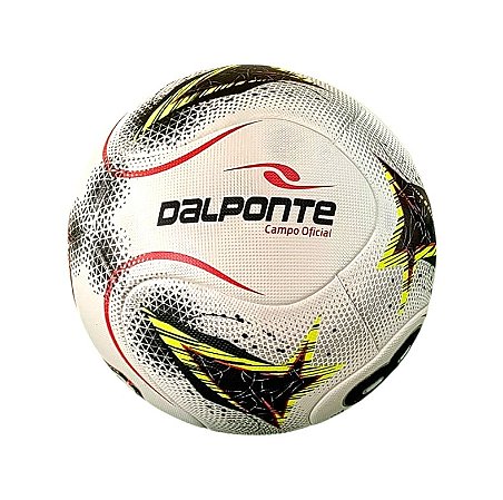 Bola Futebol Campo Dalponte 81 Titanium - Bco/Pto/Amr