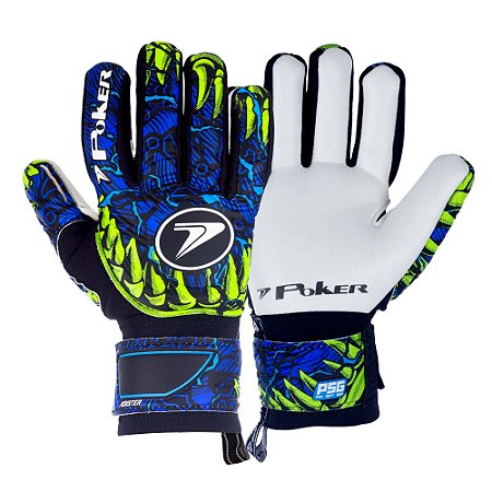 Luva Goleiro Profissional Poker Monster