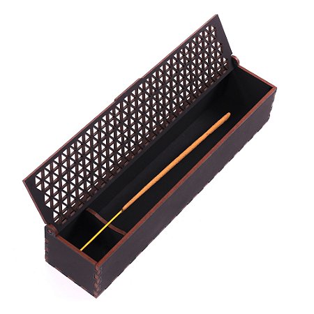 Porta Incenso Triangulo - Black