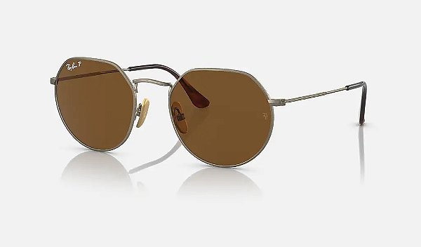 Solar Ray-Ban Jack Titanium Polarizado CÓD: 16763