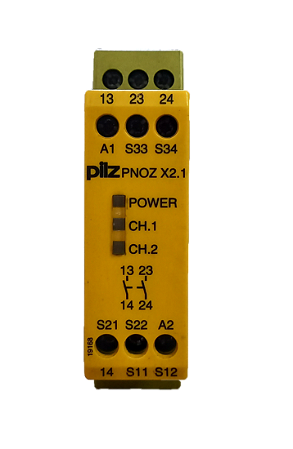 Rele de segurança PNOZ X2.1 24 VAC/DC 2 n/o - PILZ