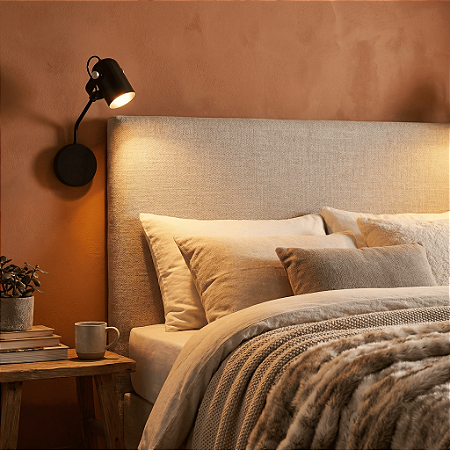 Arandela de Parede Nelle Com Cúpula Articulada