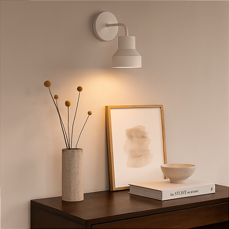 Arandela de Parede Elizabeth Com Cúpula Fixa