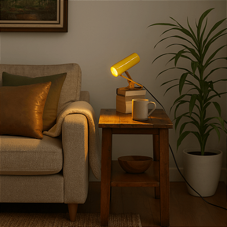 Luminária de Presilha e Garra Sofhie Collor