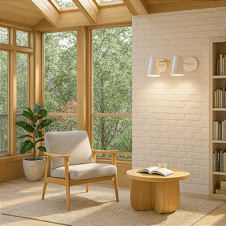 Arandela de Parede Anani Com Cúpula Articulada