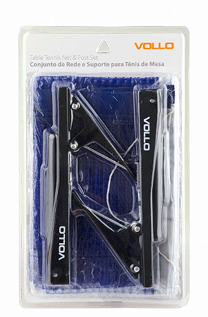 REDE DE TÊNIS DE MESA PING PONG COM SUPORTE ALICATE VOLLO