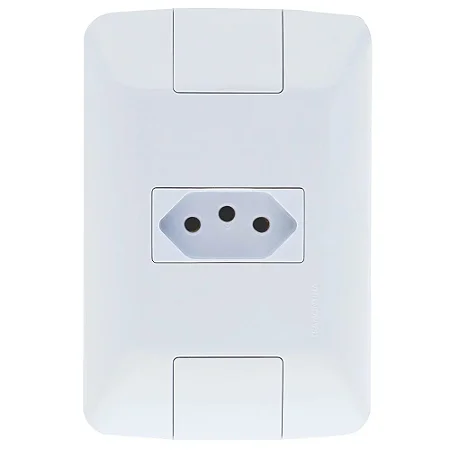 Conjunto 4x2 com 1 Tomada 2P+T Tramontina Aria 20A