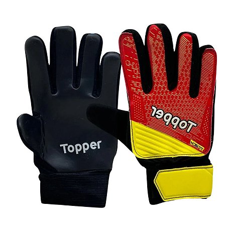 Luva Goleiro Infantil Topper Laranja - Tam 6