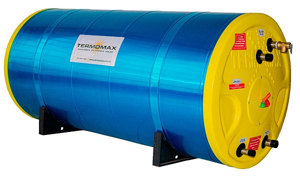 Aquecedor Solar Boiler 500 L  Desnivel Alta Pressão Inox 316 Termomax
