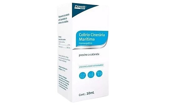 Colírio Cinerária Marítima Homeopático 10ml