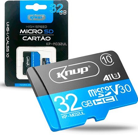 Cartão Memória 32GB Knup - All Target