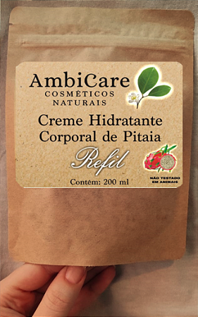 REFIL - Creme Hidratante Corporal de Pitaya